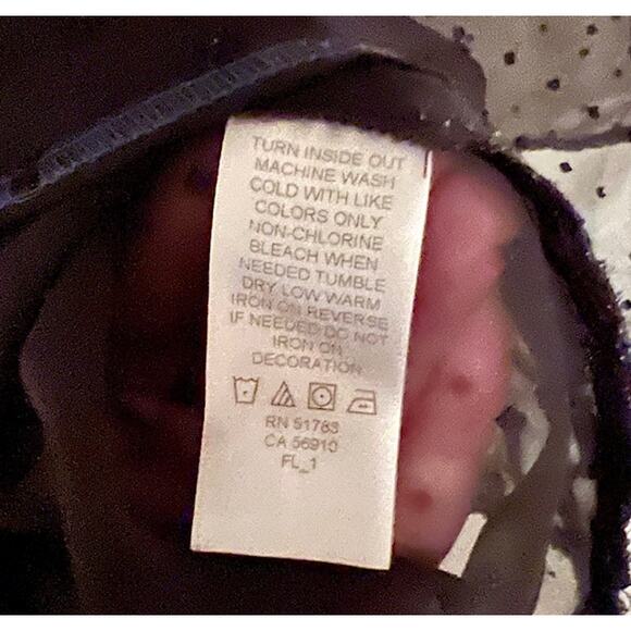 Maurices Sheer Black3/4 Sleeve Blouse Boho Design (Size L) - Picture 7 of 8